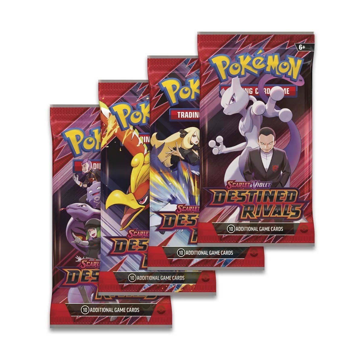 Pokémon TCG: Scarlet & Violet- Destined Rivals Booster Packs (Random Art)
