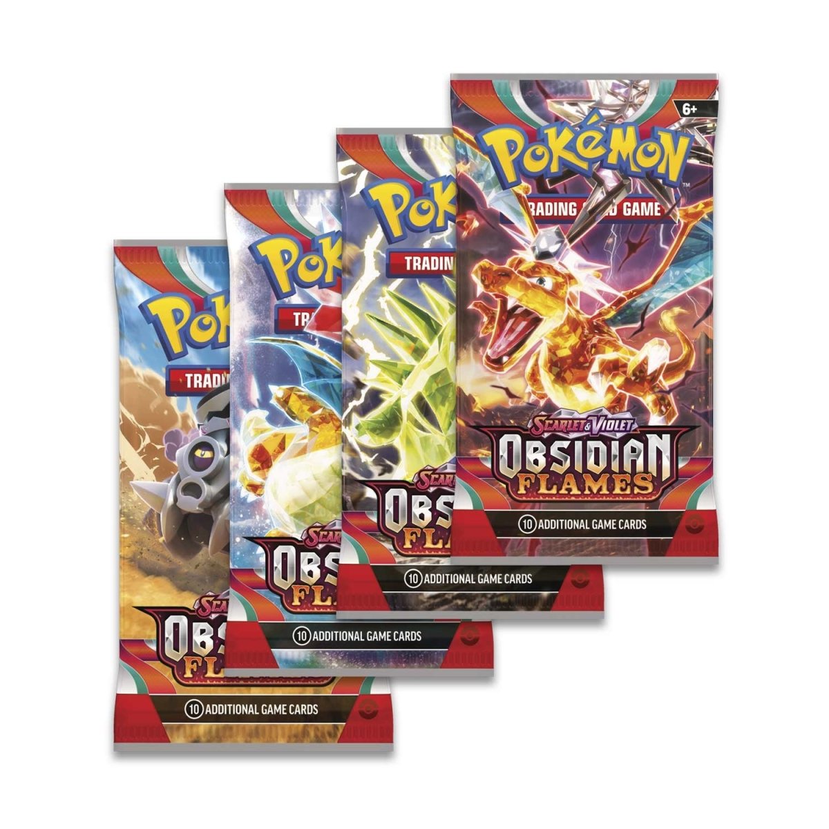 Pokémon TCG: Scarlet & Violet- Obsidian Flames Booster Packs (Random Art)