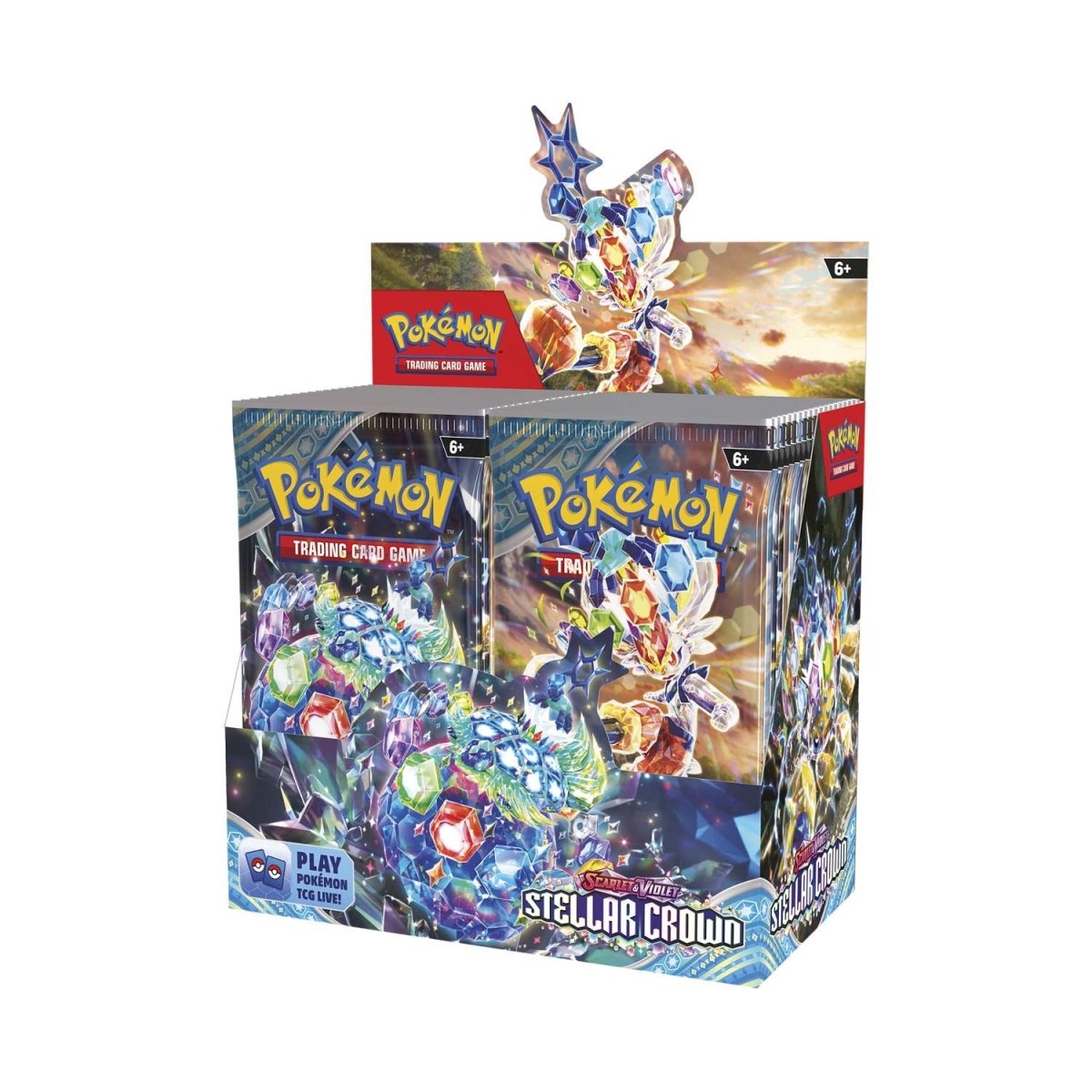 Pokemon Stellar Crown Booster Display Box (36 Packs)