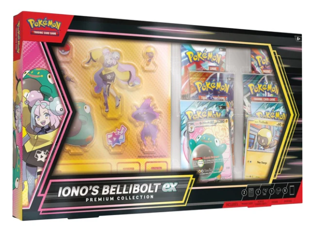 Pokemon Iono's Bellibolt ex Premium Collection Box
